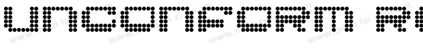 UNCONFORM ROUND字体转换
